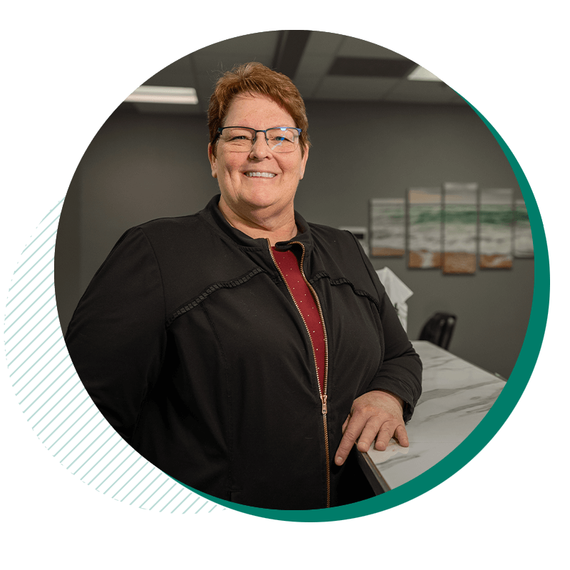 cindy at dr burke with allure dental