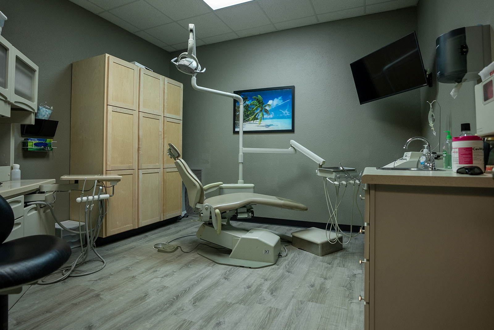 procedure room side view